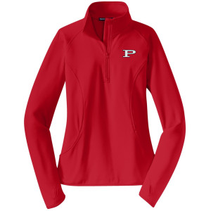 PHS on LADIES emb 1/4 zip