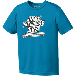 3rd Grade YOUTH Neon Blue PC380Y