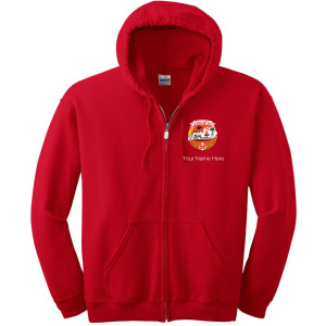 Gildan® - Heavy Blend™ Full-Zip Hooded Sweatshirt – 18600 (Girls/Name)