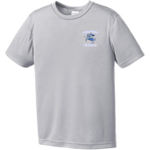 PCES sp CREST TRANSFER on YOUTH SS 100% Poly Tee