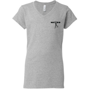 Ladies V-Neck - Ying Yang