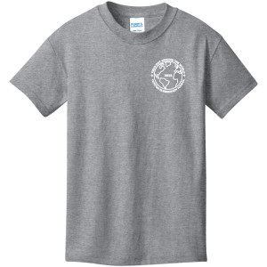YOUTH TEE ath heather gray PC54Y
