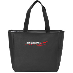 Performance Luxury – BG410 Port Authority® Essential Zip Tote