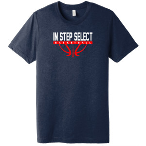 IN STEP Full logo TRIBLEND ADULT Tee