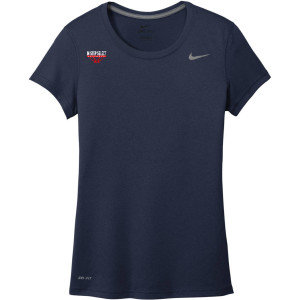 IN STEP CREST logo NIKE LADIES Tee