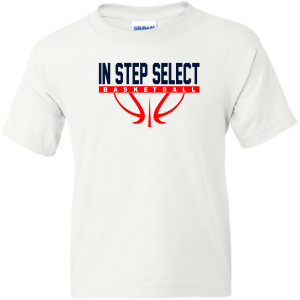 IN STEP Full logo YOUTH Tee