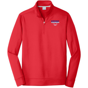 IN STEP EMB ADULT Perf Fleece 1/4 zip