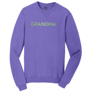 GRANDMA FLORAL Crewneck Sweatshirt