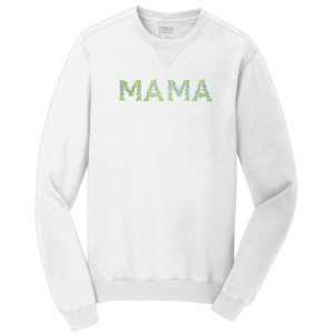 MAMA FLORAL Crewneck Sweatshirt