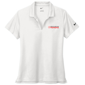 South Dayton Toyota – Nike Ladies Dri-FIT Micro Pique 2.0 Polo NKDC1991 (Black Logo)