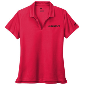 South Dayton Toyota – Nike Ladies Dri-FIT Micro Pique 2.0 Polo NKDC1991 (All Black Logo)