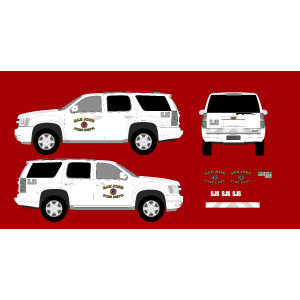 SAN JOSE FIRE PRINTED FILL GRAPHICS KIT