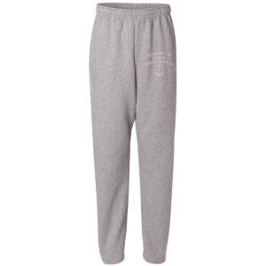 Open Bottom Sweatpants - Scales Pink Ink