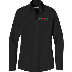 NEW- Port Authority® Women's Dry Zone® UV Micro-Mesh 1/4-Zip LK112
