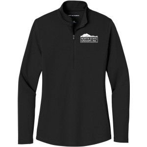 NEW- Port Authority® Women's Dry Zone® UV Micro-Mesh 1/4-Zip LK112