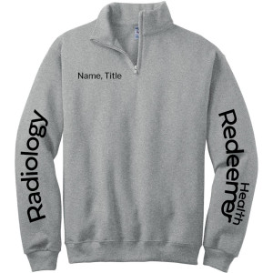 1/4 Zip Sweatshirt - Grey