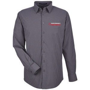 Performance Toyota - Devon & Jones Men's CrownLux Performance® Tonal Mini Check Woven Dress Shirt - DG535