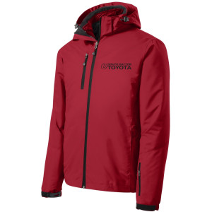 South Dayton Toyota - Port Authority® Vortex Waterproof 3-in-1 Jacket J332 (All Black Logo)
