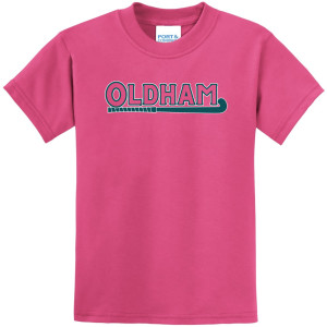 Port & Co™ Youth Core Blend Tee - PC55Y (Youth - Green W Outline)