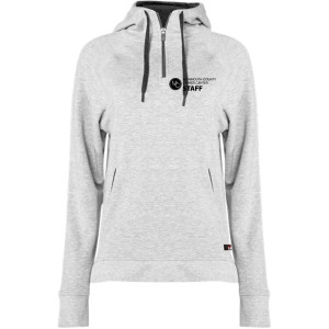 Ladies Hooded 1/4 Zip Text