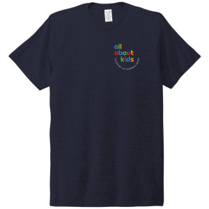 Allmade® Unisex Tri-Blend Tee – AL2004 (White Logo Left Chest)