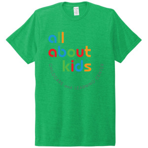 Allmade® Unisex Tri-Blend Tee – AL2004 (Grey Full Front Logo)