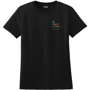 Hanes® – Ladies Perfect-T Cotton T-Shirt - SL04 (White Logo Left Chest)