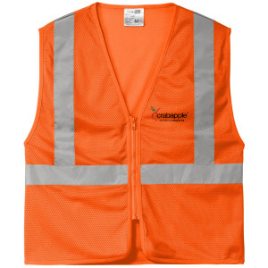 Safety Orange Vest Crabapple
