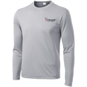 Silver Long Sleeve DriFit T-Shirt