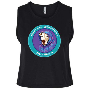 Ladies Crop Tank - Large Logo