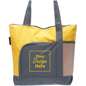 The Go Getter Two-tone Tote Bags