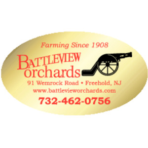 Battleview Orchards Oval Label