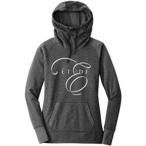 New Era Pullover Hoodie - Black Heather - Ladies