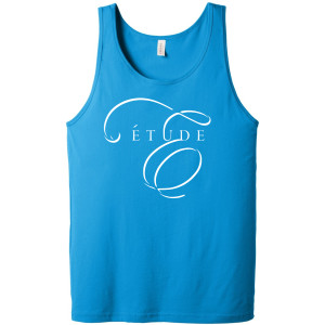 Bella+Canvas Unisex Jersey Tank - Neon Blue