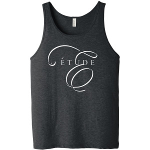 Bella+Canvas Unisex Jersey Tank - Dk Grey Heather