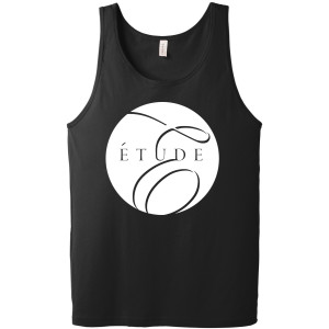 Bella+Canvas Unisex Jersey Tank - Black - Circle