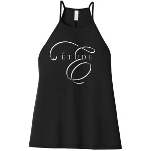 Bella+Canvas Flowy High-Neck Tank - Black