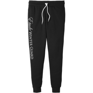 Bella+Canvas Unisex Jogger Sweatpants - Black