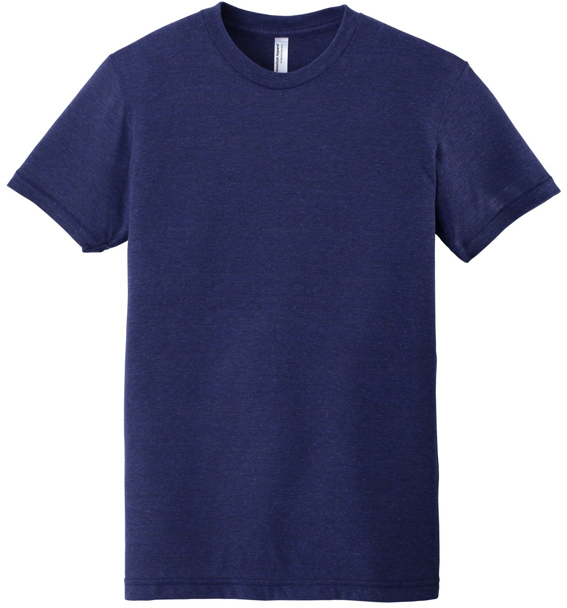 American Apparel Tri-Blend Crewneck Short Sleeve Track T-Shirt, 2