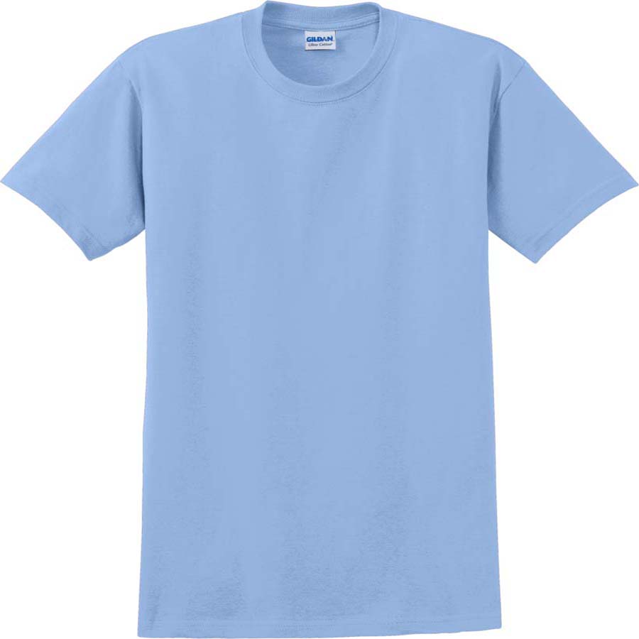Maglietta Uomo Gildan Ultra Cotton – Style G2000, Confezione Da 2 T-shirt Basic Grigio Taglia M