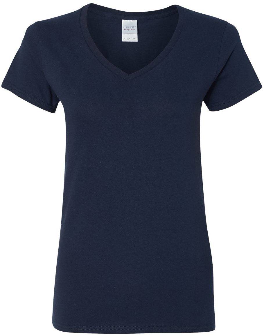 Maglietta Donna Lady-Fit Shirtarena In Blu Navy Taglia S - Girocollo In Cotone/Lycra, Vestibilità Femminile