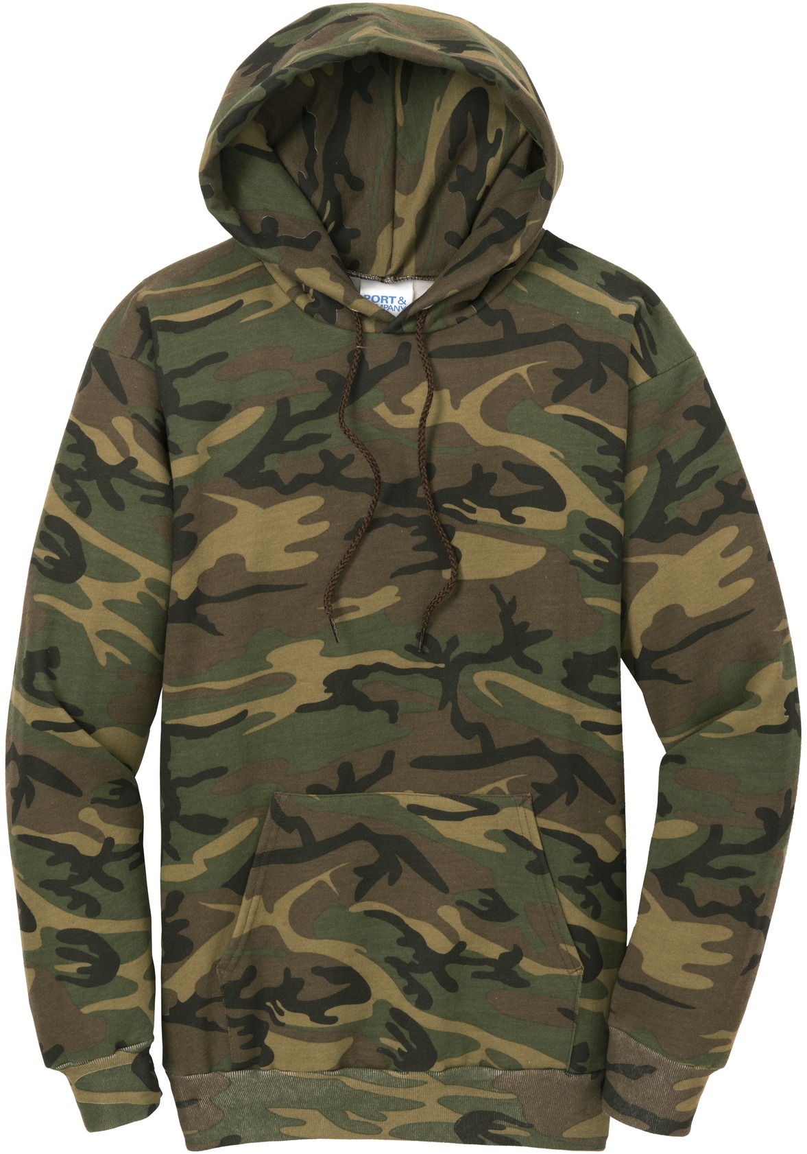 Port & Company Core Fleece Camo Pullover Hooded Sweatshirt - Image 7