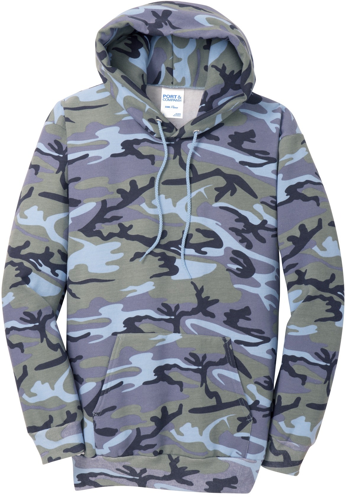 Port & Company Core Fleece Camo Pullover Hooded Sweatshirt - Image 8