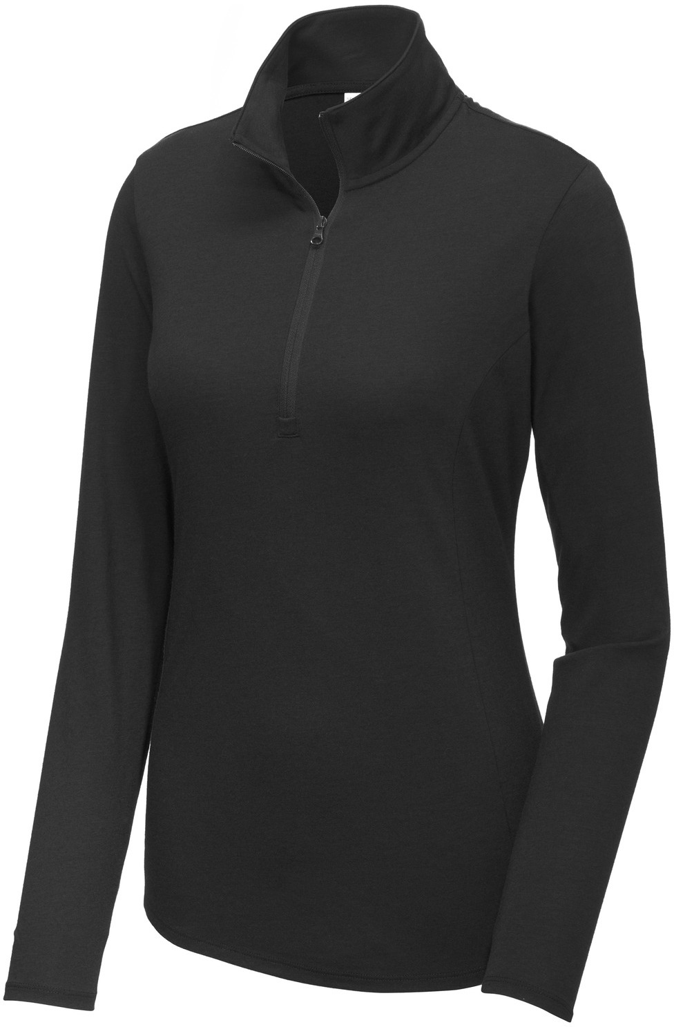Sport-Tek Ladies PosiCharge Tri-Blend Wicking 1/4-Zip Pullover - Image 6