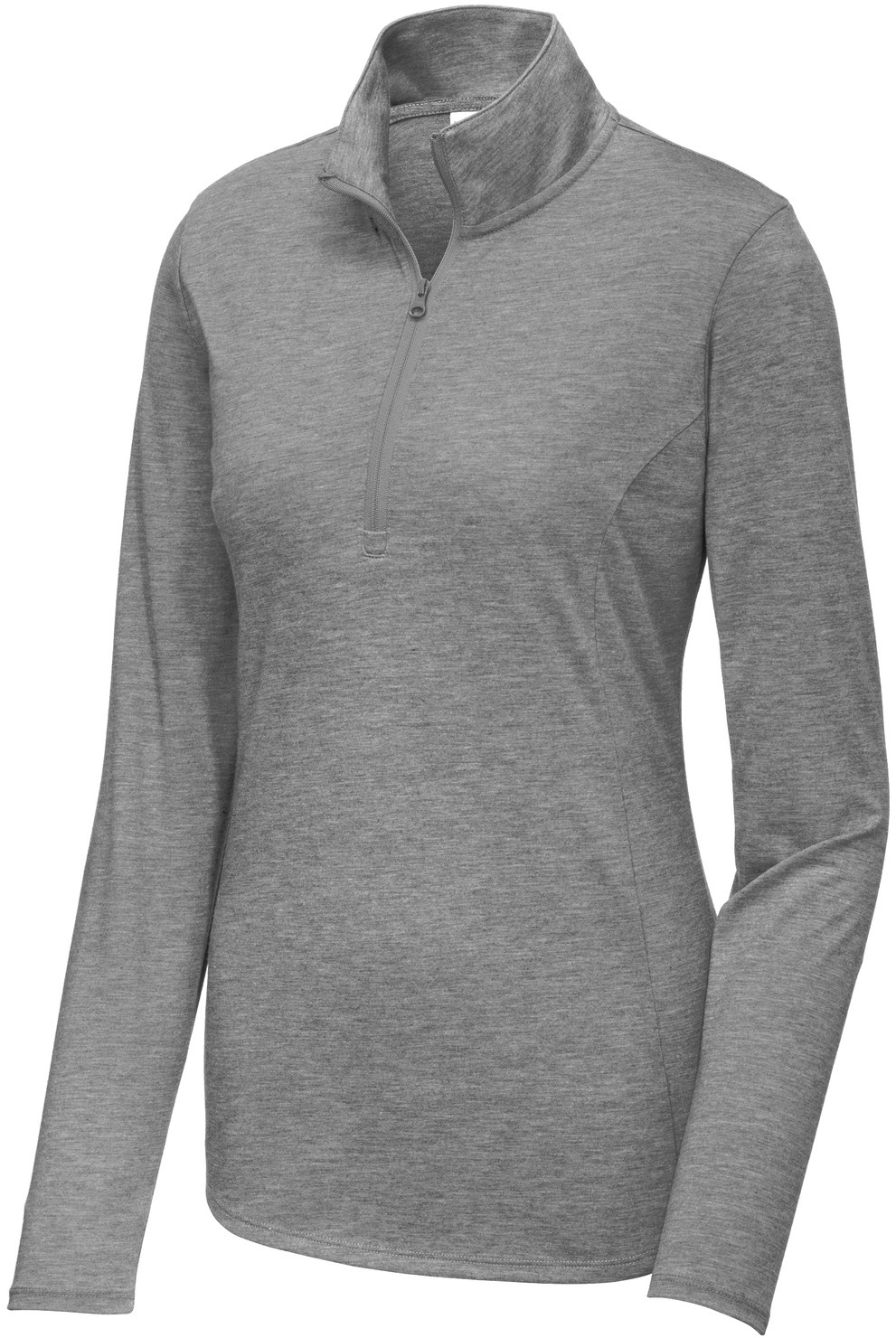 Sport-Tek Ladies PosiCharge Tri-Blend Wicking 1/4-Zip Pullover - Image 7