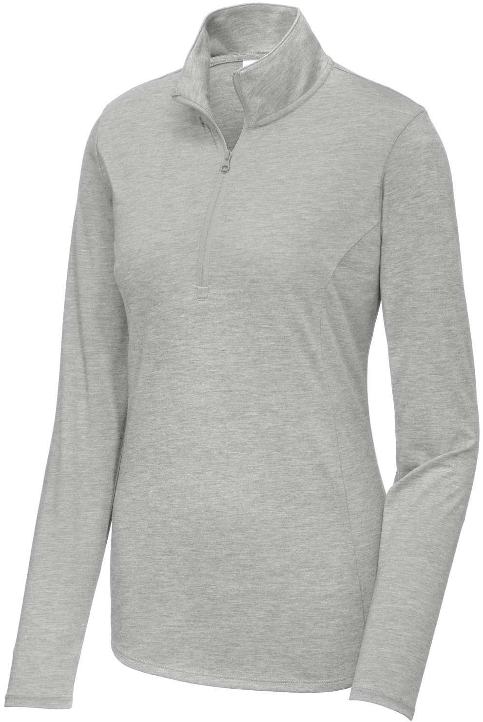 Sport-Tek Ladies PosiCharge Tri-Blend Wicking 1/4-Zip Pullover - Image 8