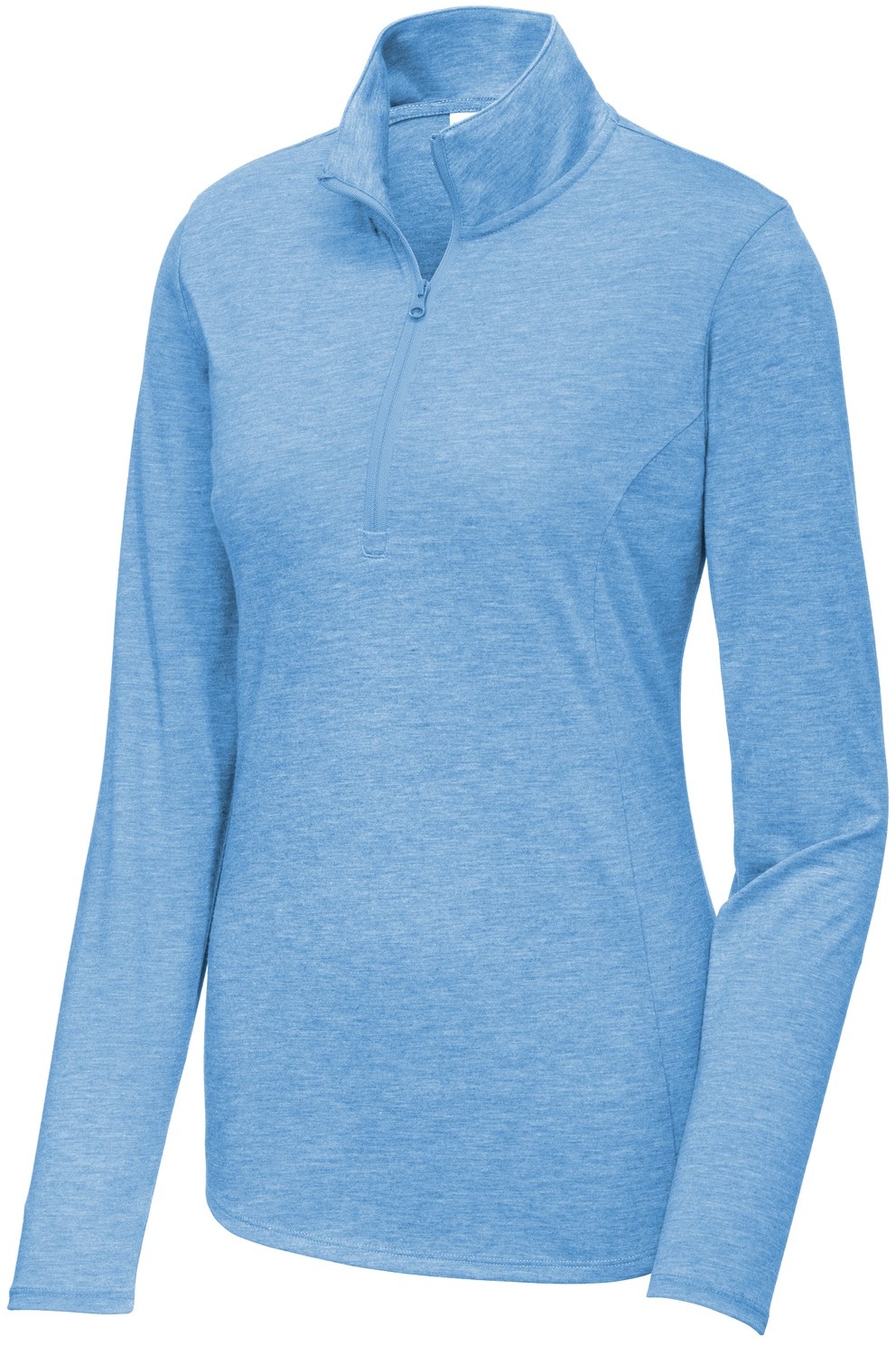 Sport-Tek Ladies PosiCharge Tri-Blend Wicking 1/4-Zip Pullover - Image 9