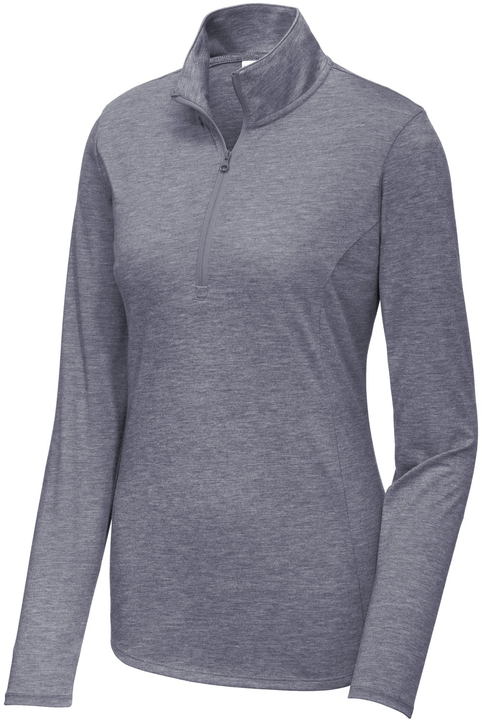 Sport-Tek Ladies PosiCharge Tri-Blend Wicking 1/4-Zip Pullover - Image 10