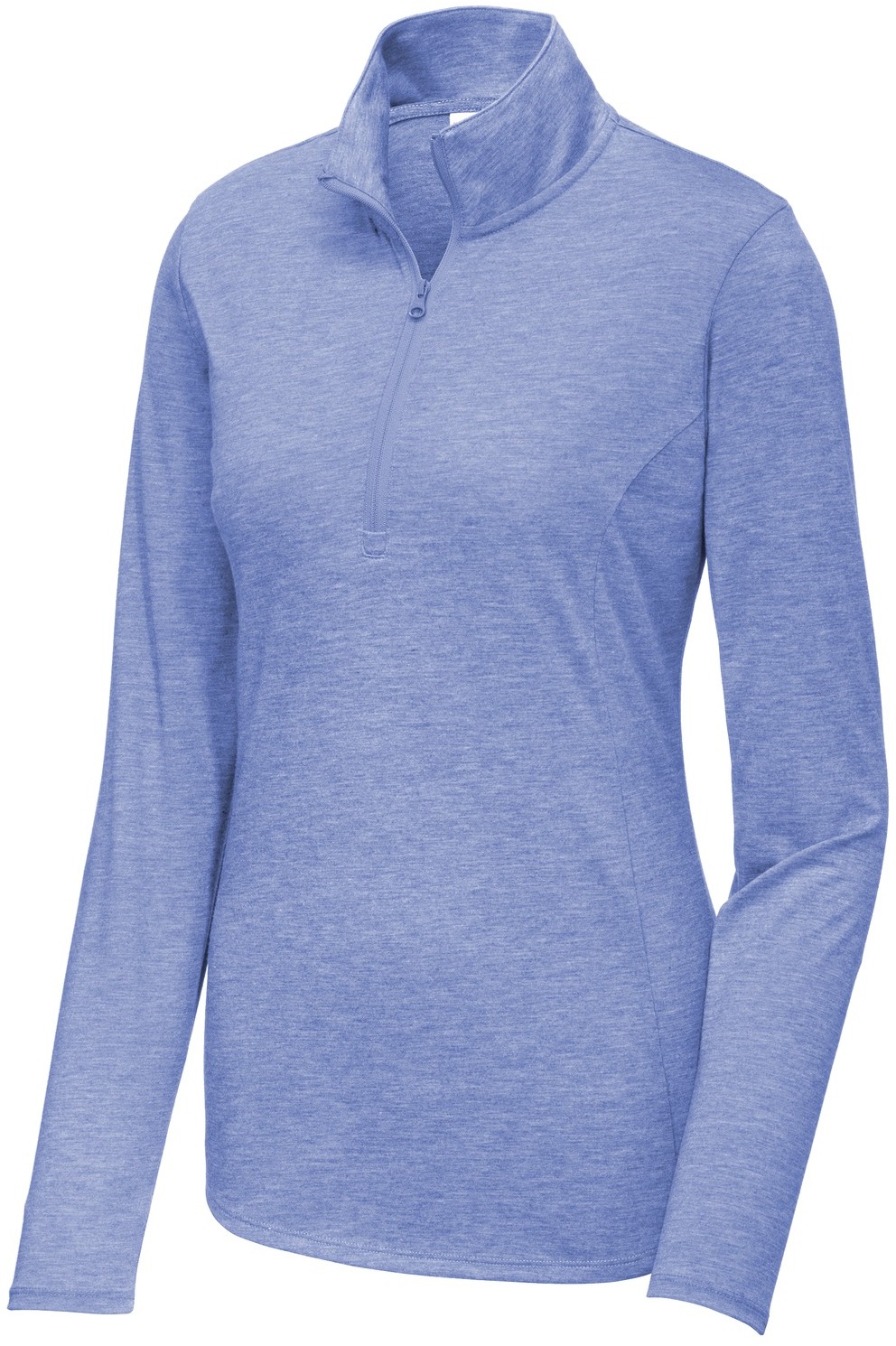 Sport-Tek Ladies PosiCharge Tri-Blend Wicking 1/4-Zip Pullover - Image 11