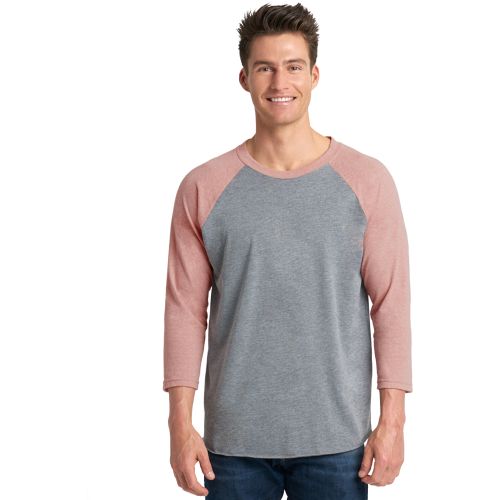 Unisex Triblend 3/4-Sleeve Raglan